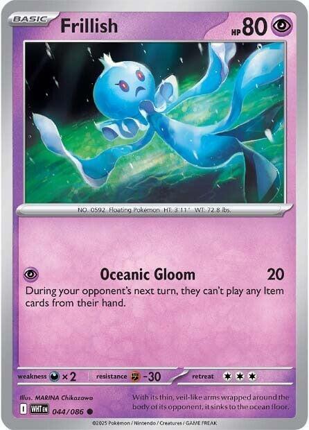 [Reverse Holo - Poke Ball] WHT 044/086 Frillish C