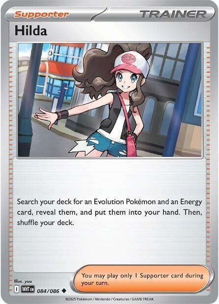 [Reverse Holo] WHT 084/086 Hilda U