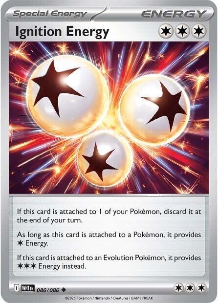 [Reverse Holo] WHT 086/086 Ignition Energy U