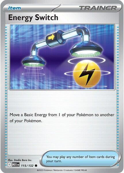 [Reverse Holo] MEG 115/132 Energy Switch C