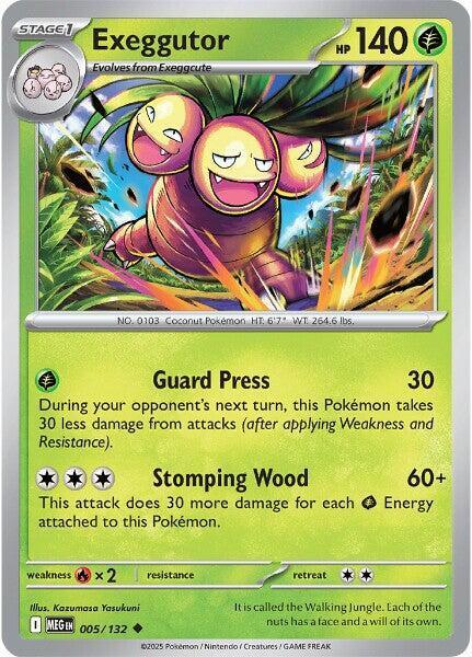 MEG 005/132 Exeggutor U