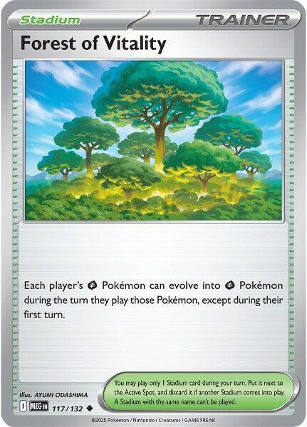 [Reverse Holo] MEG 117/132 Forest of Vitality U