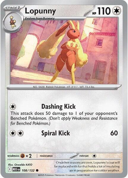[Reverse Holo] MEG 108/132 Lopunny C