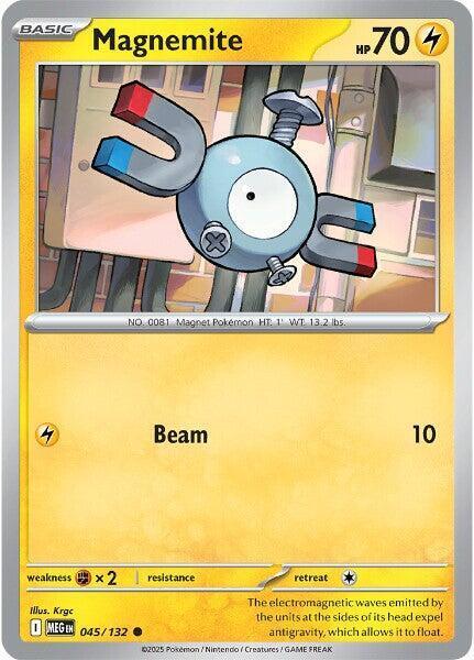 [Reverse Holo] MEG 045/132 Magnemite C