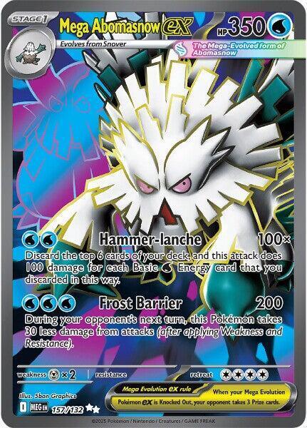 MEG 157/132 Mega Abomasnow ex SR