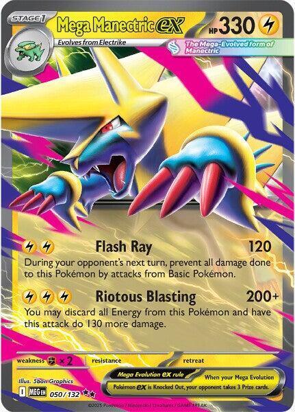 MEG 050/132 Mega Manectric ex RR