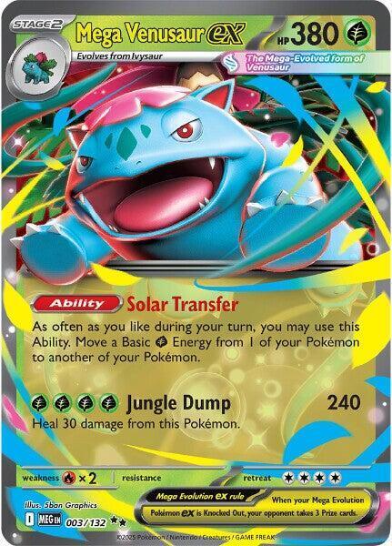 MEG 003/132 Mega Venusaur ex RR