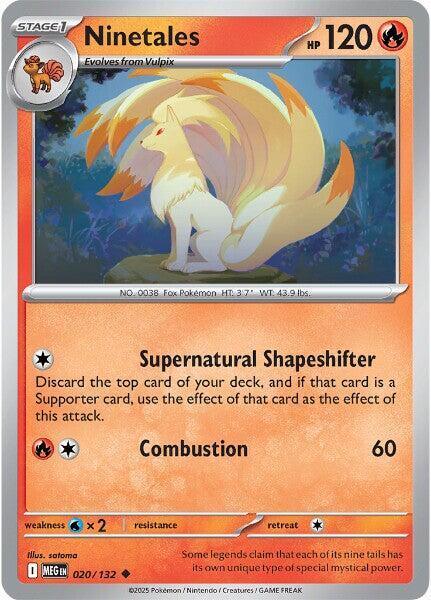 MEG 020/132 Ninetales U