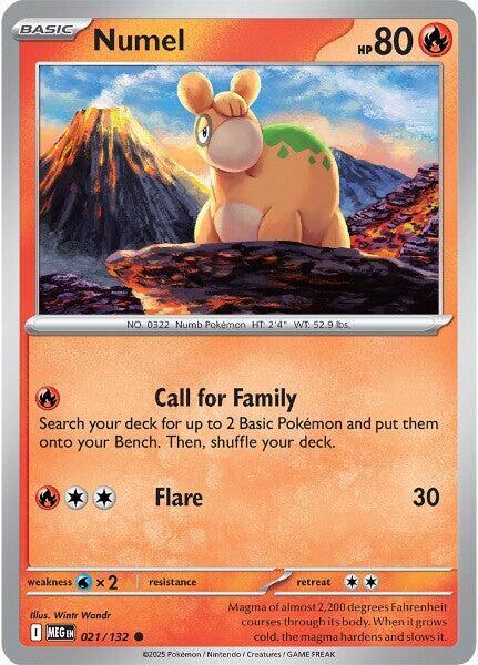 [Reverse Holo] MEG 021/132 Numel C