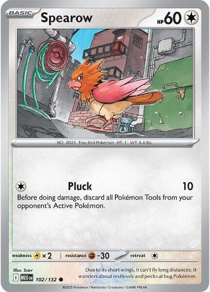 [Reverse Holo] MEG 102/132 Spearow C