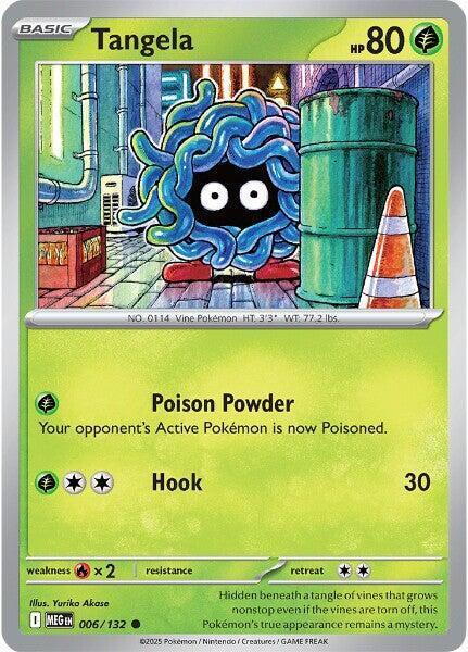 [Reverse Holo] MEG 006/132 Tangela C