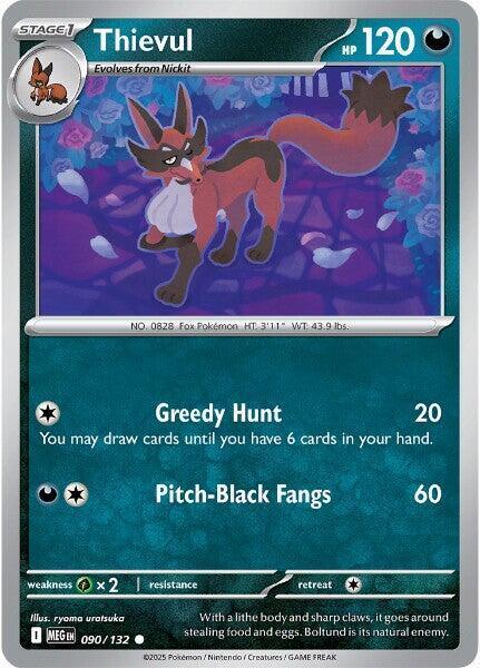 [Reverse Holo] MEG 090/132 Thievul C