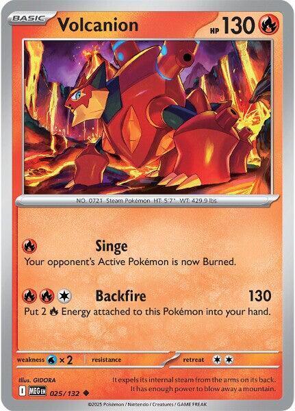 MEG 025/132 Volcanion U