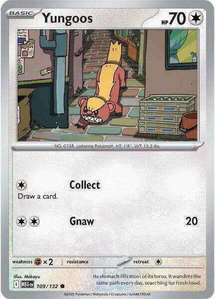 [Reverse Holo] MEG 109/132 Yungoos C
