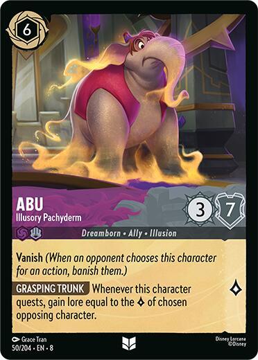 [Foil] Set 8 050/204 Abu - Illusory Pachyderm U