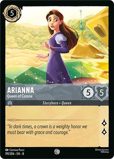 Set 8 191/204 Arianna - Queen of Corona C