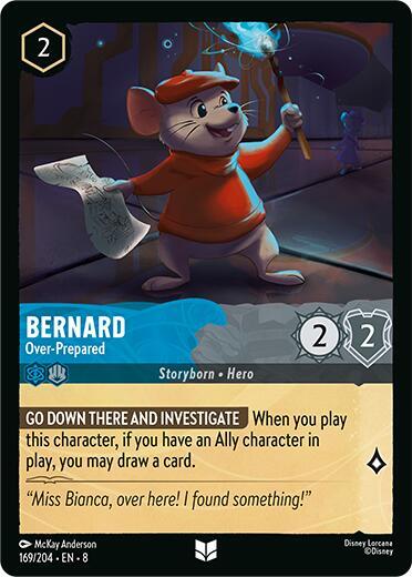 [Foil] Set 8 169/204 Bernard - Over-Prepared U