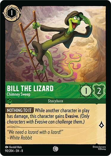 Set 8 090/204 Bill the Lizard - Chimney Sweep C