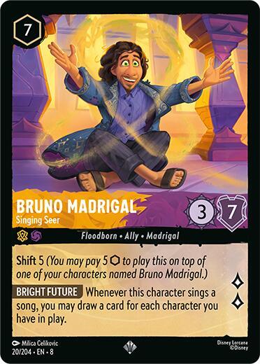Set 8 020/204 Bruno Madrigal - Singing Seer SR