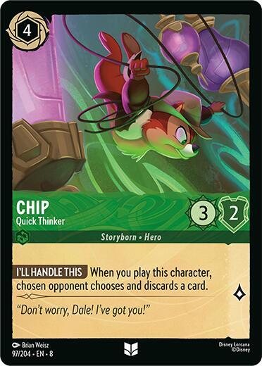 [Foil] Set 8 097/204 Chip - Quick Thinker U
