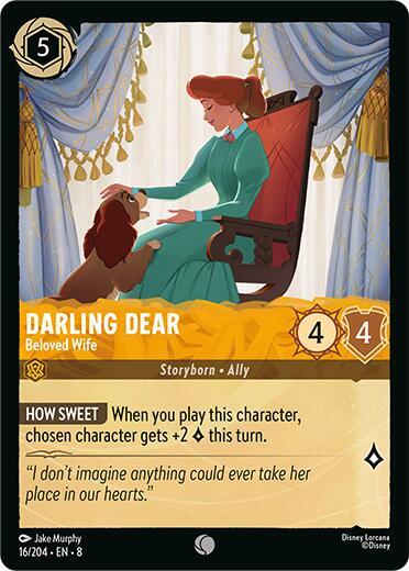 Set 8 016/204 Darling Dear - Beloved Wife C