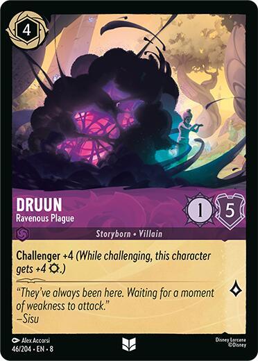 [Foil] Set 8 046/204 Druun - Ravenous Plague U