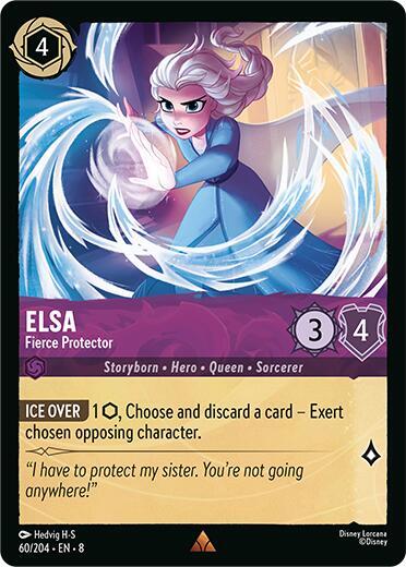 Set 8 060/204 Elsa - Fierce Protector R