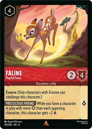 Set 8 145/204 Faline - Playful Fawn R