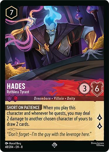 Set 8 048/204 Hades - Ruthless Tyrant SR