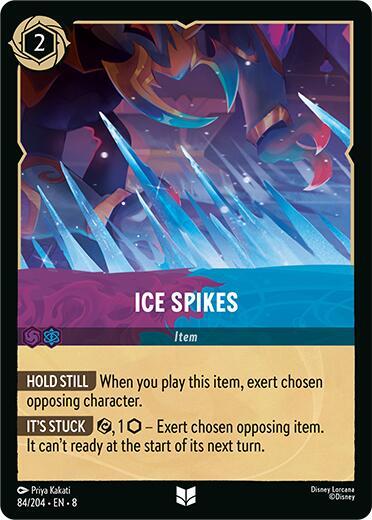 [Foil] Set 8 084/204 Ice Spikes U
