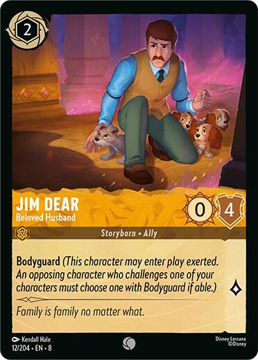 [Foil] Set 8 012/204 Jim Dear - Beloved Husband C
