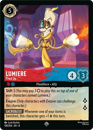 [Foil] Set 8 139/204 Lumiere - Fired Up SR