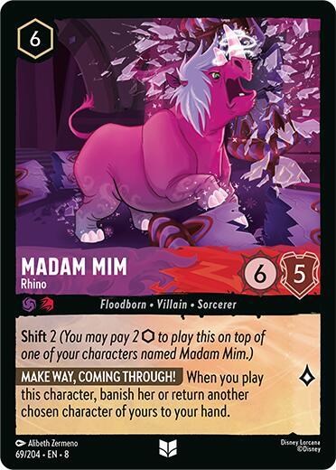 [Foil] Set 8 069/204 Madam Mim - Rhino U
