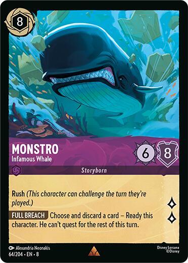 [Foil] Set 8 064/204 Monstro - Infamous Whale R