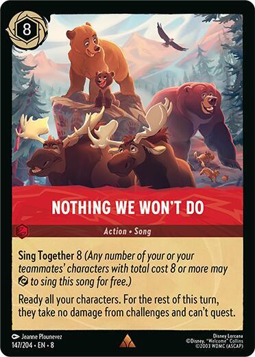[Foil] Set 8 147/204 Nothing We Won't Do R