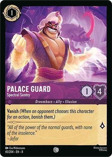Set 8 045/204 Palace Guard - Spectral Sentry C