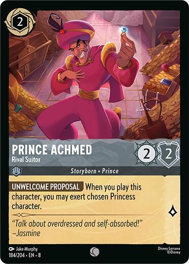 Set 8 184/204 Prince Achmed - Rival Suitor C