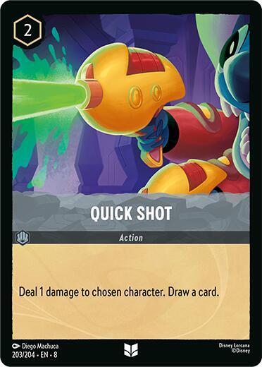 Set 8 203/204 Quick Shot U