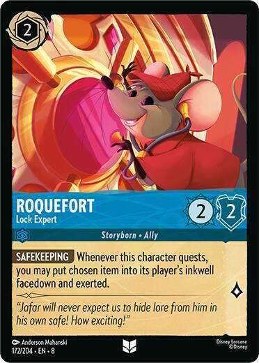 [Foil] Set 8 172/204 Roquefort - Lock Expert U