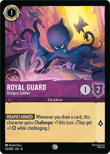 [Foil] Set 8 052/204 Royal Guard - Octopus Soldier C