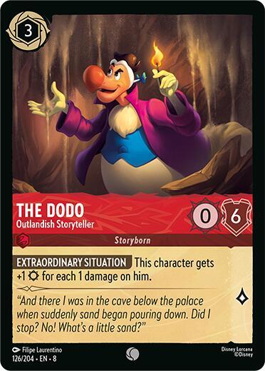 Set 8 126/204 The Dodo - Outlandish Storyteller C