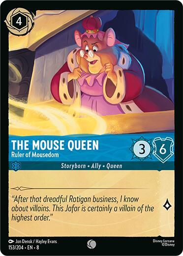 Set 8 153/204 The Mouse Queen - Ruler of Mousedom C