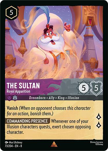 [Foil] Set 8 073/204 The Sultan - Royal Apparition R