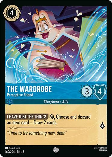 [Foil] Set 8 160/204 The Wardrobe - Perceptive Friend C