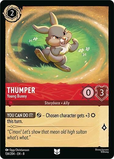 [Foil] Set 8 134/204 Thumper - Young Bunny U
