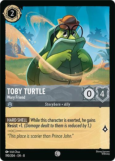 [Foil] Set 8 190/204 Toby Turtle - Wary Friend C