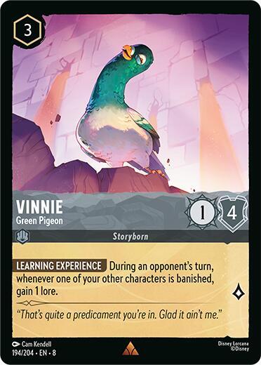 [Foil] Set 8 194/204 Vinnie - Green Pigeon R