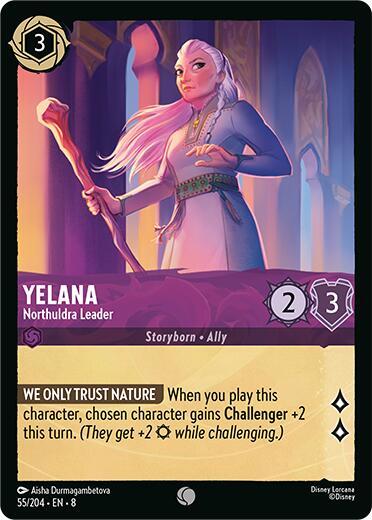 [Foil] Set 8 055/204 Yelana - Northuldra Leader C