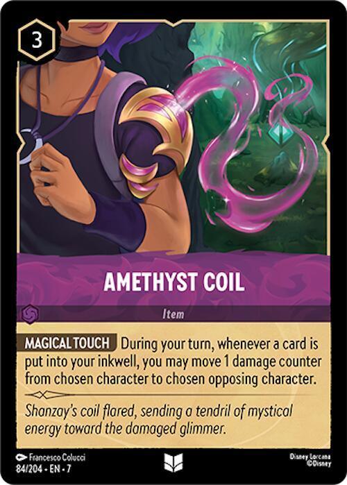 Set 7 084/204 Amethyst Coil U