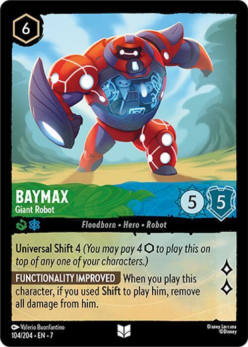 Set 7 104/204 Baymax - Giant Robot U